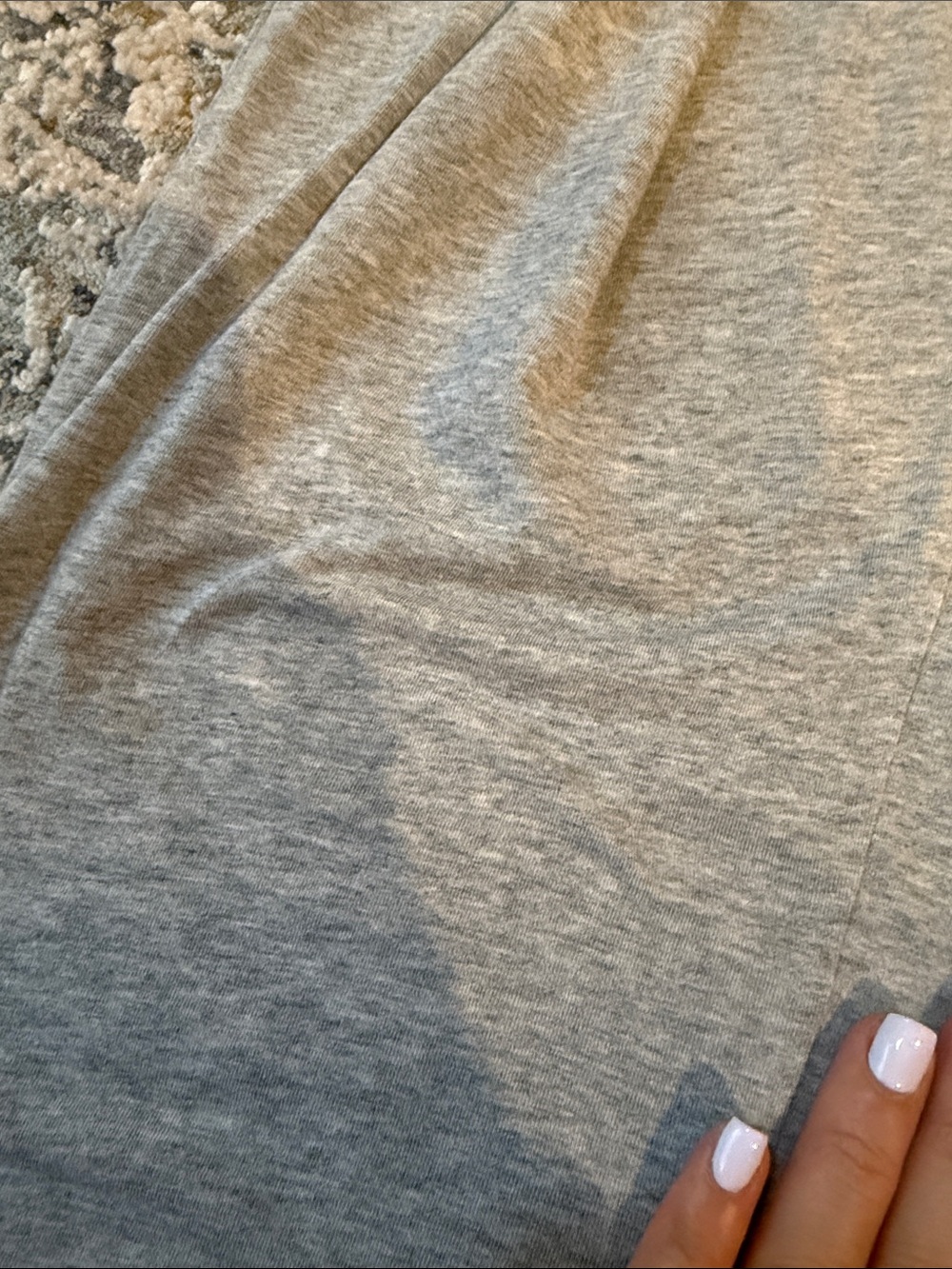 Goodfellow & Co Light Gray Drawstring Track Pants - Picture 4 of 4